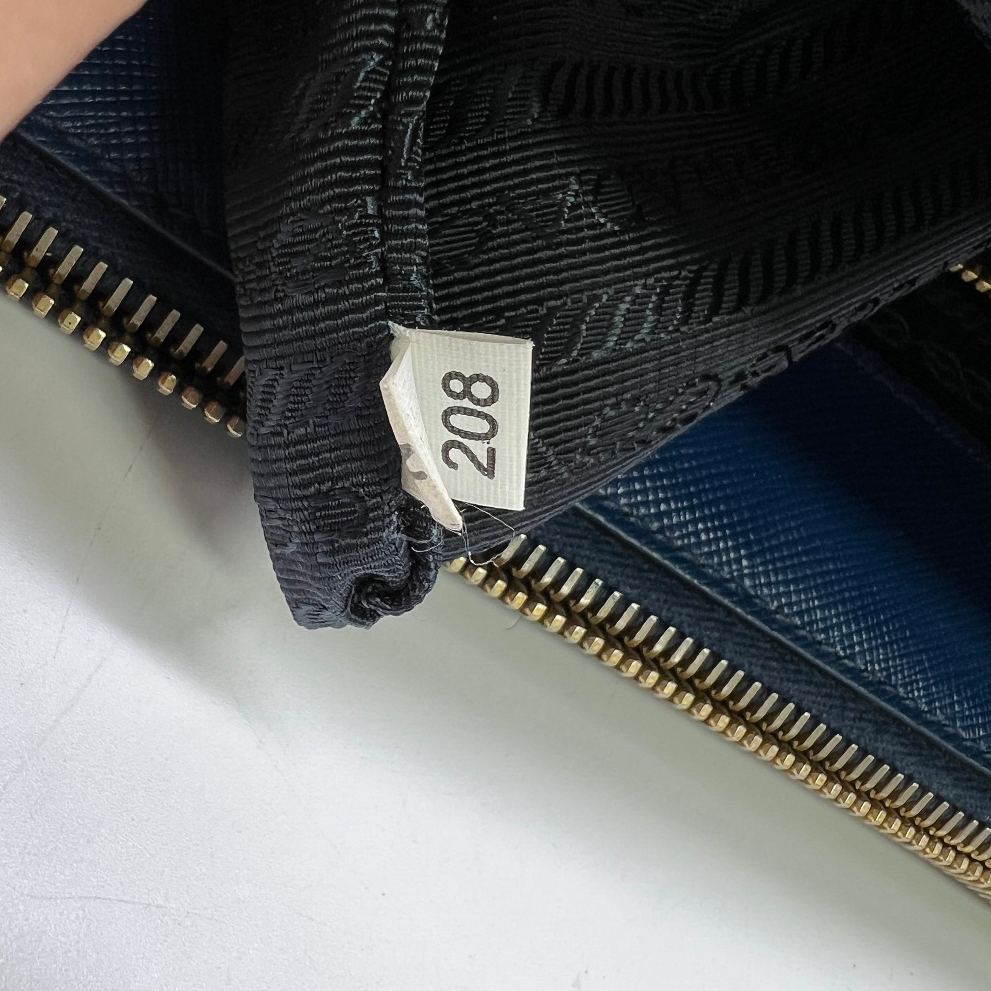 Prada Saffiano Lux Galleria Double Zip Tote Bag B23682