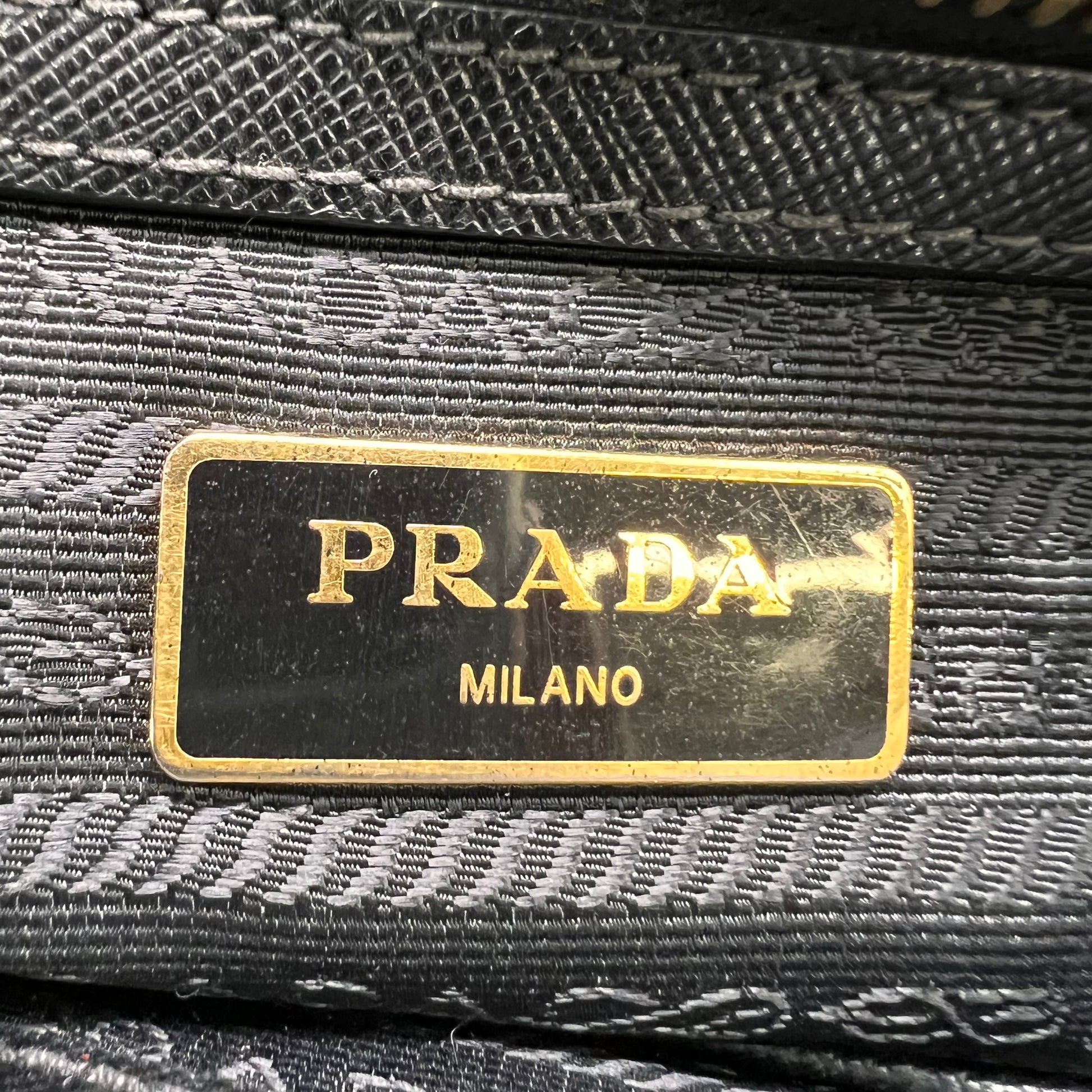 Prada Small Galleria Saffiano Leather Double Zip Tote Bag B23346