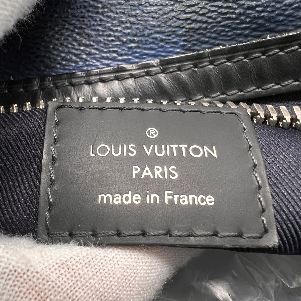 Hunter Handbag Limited Edition Camouflage Damier Cobalt B23842