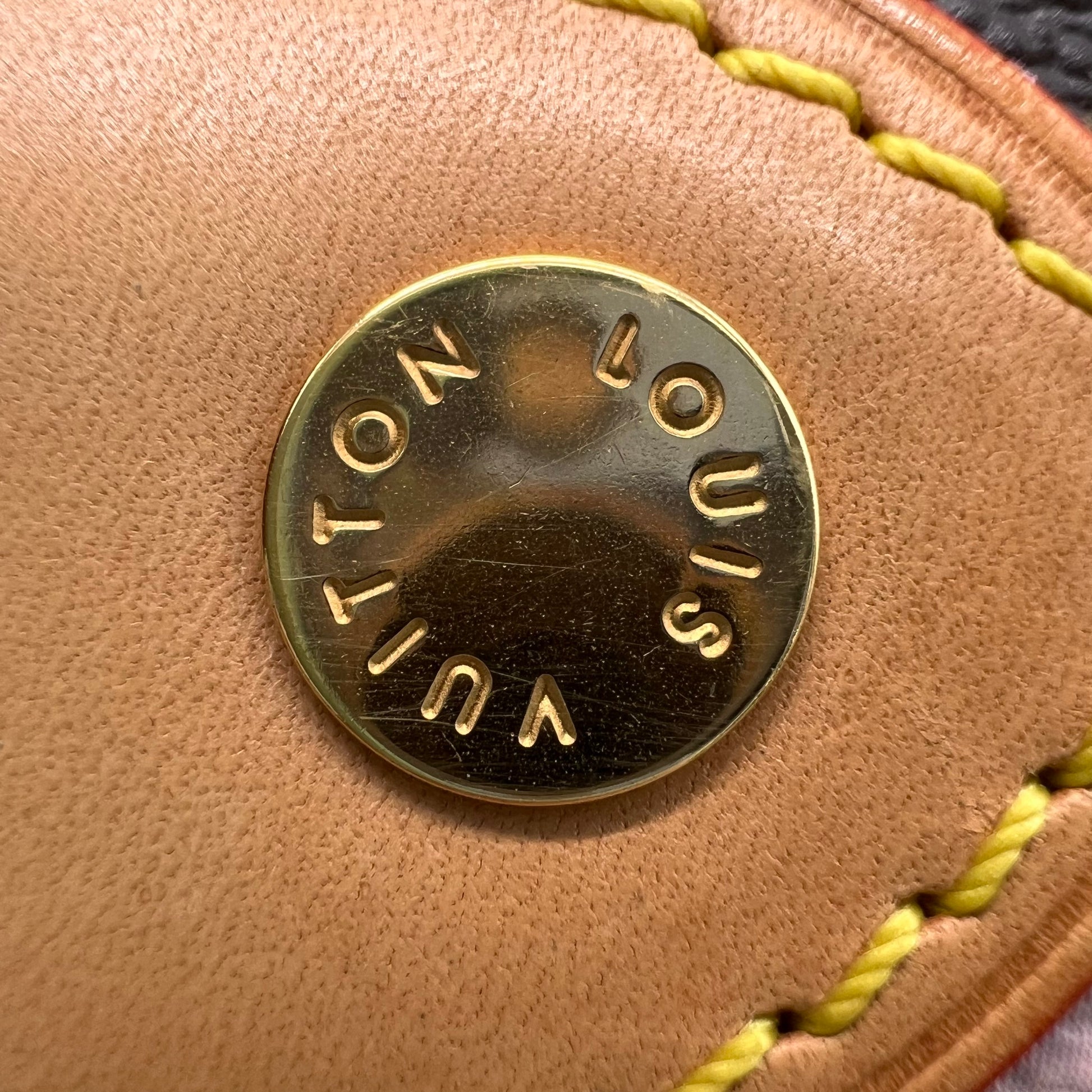 Louis Vuitton x Richard Prince Monogram Watercolor Leather Belt W22919