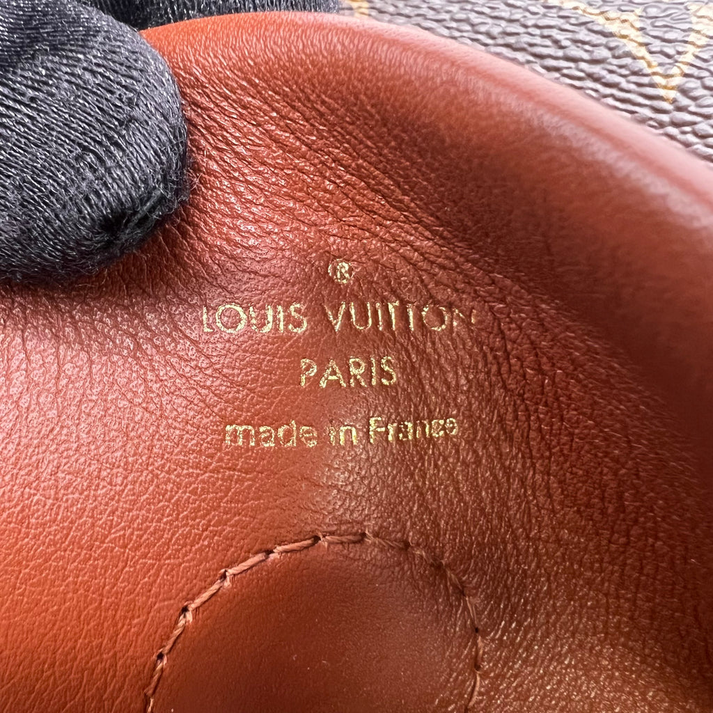 Caramel Monogram Canvas Tuileries Besace Bag B23777