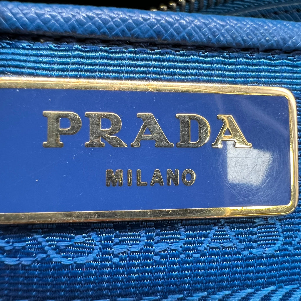 Prada Saffiano Leather Galleria Double Zip B23803