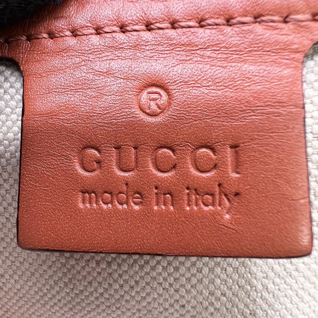Gucci GG Canvas Heart Bit Tote B23675