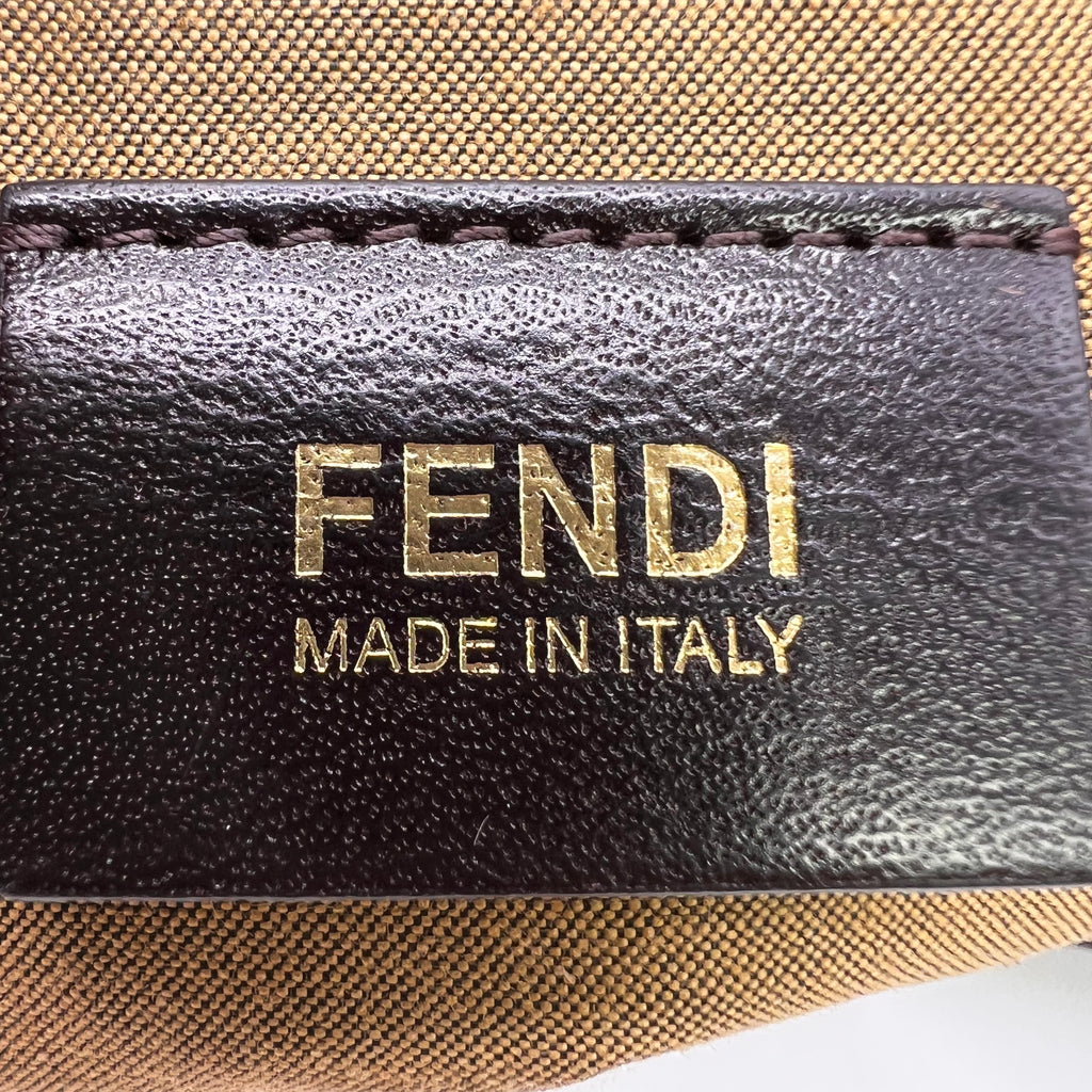 Fendi Zucca Tote Bag canvas Brown B23905
