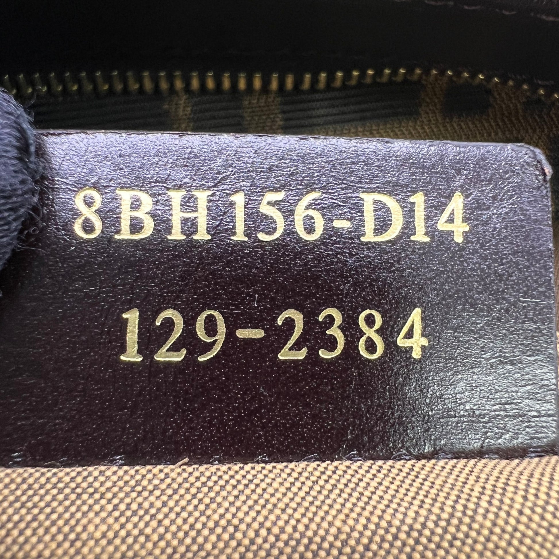 Fendi Zucca Tote Bag canvas Brown B23905
