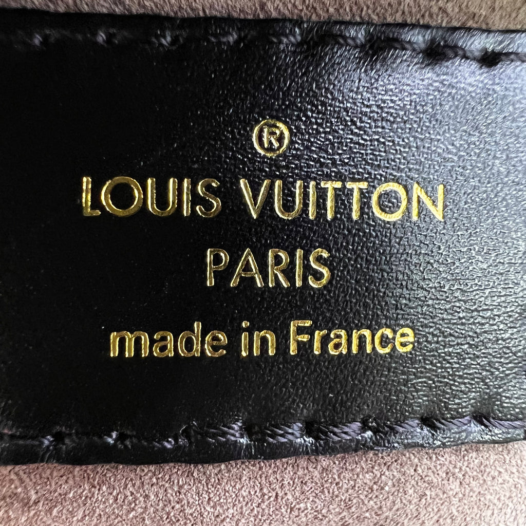 Louis Vuitton Veau Cachemire Monogram Tote W PM Chocolate B22270