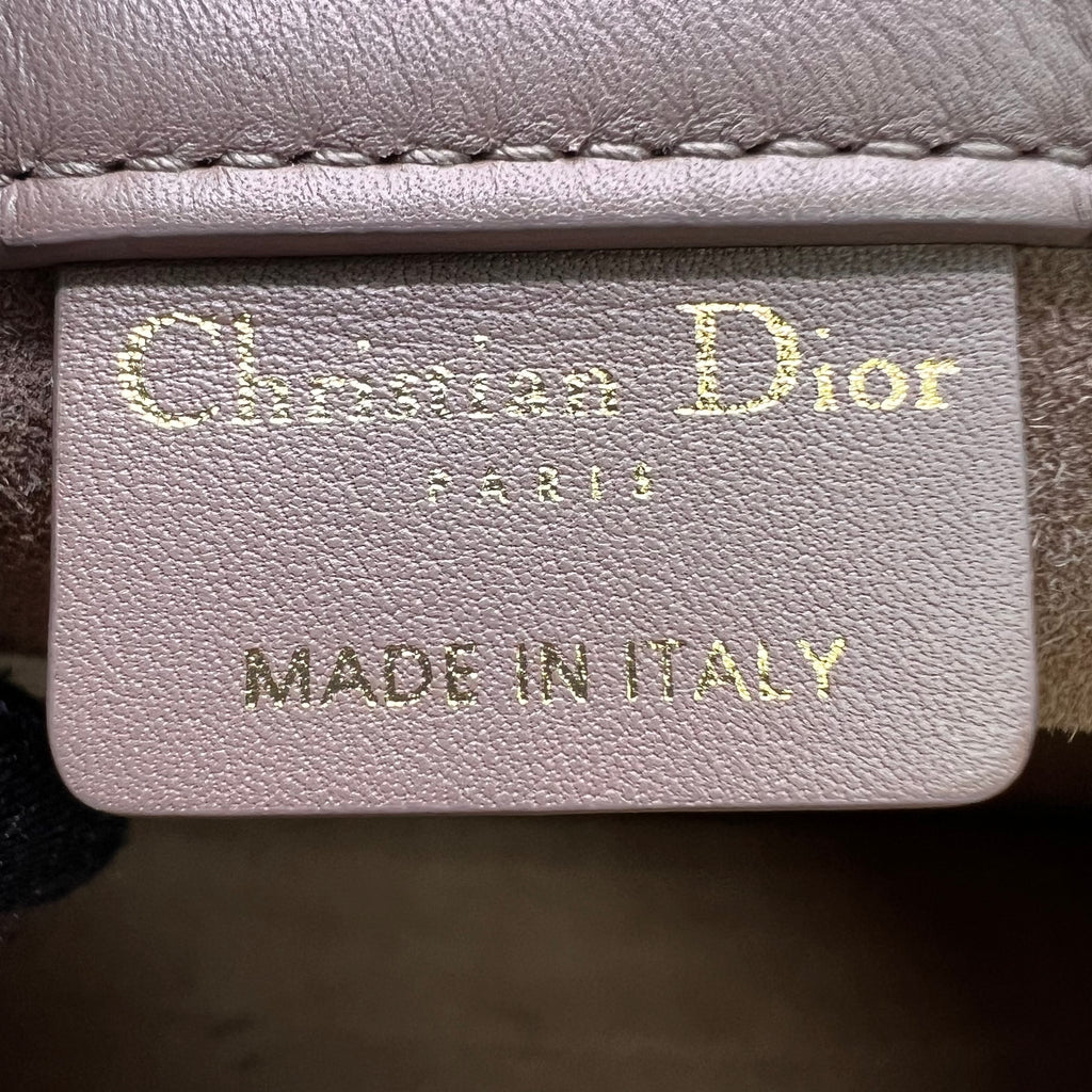 Christian Dior Smooth Calfskin Medium Book Tote Powder Beige B23117