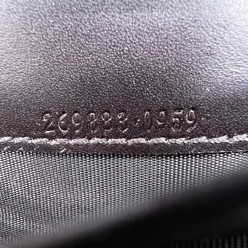 Gucci Diamante Travel Organizer Double Zip Around Wallet twins W23043