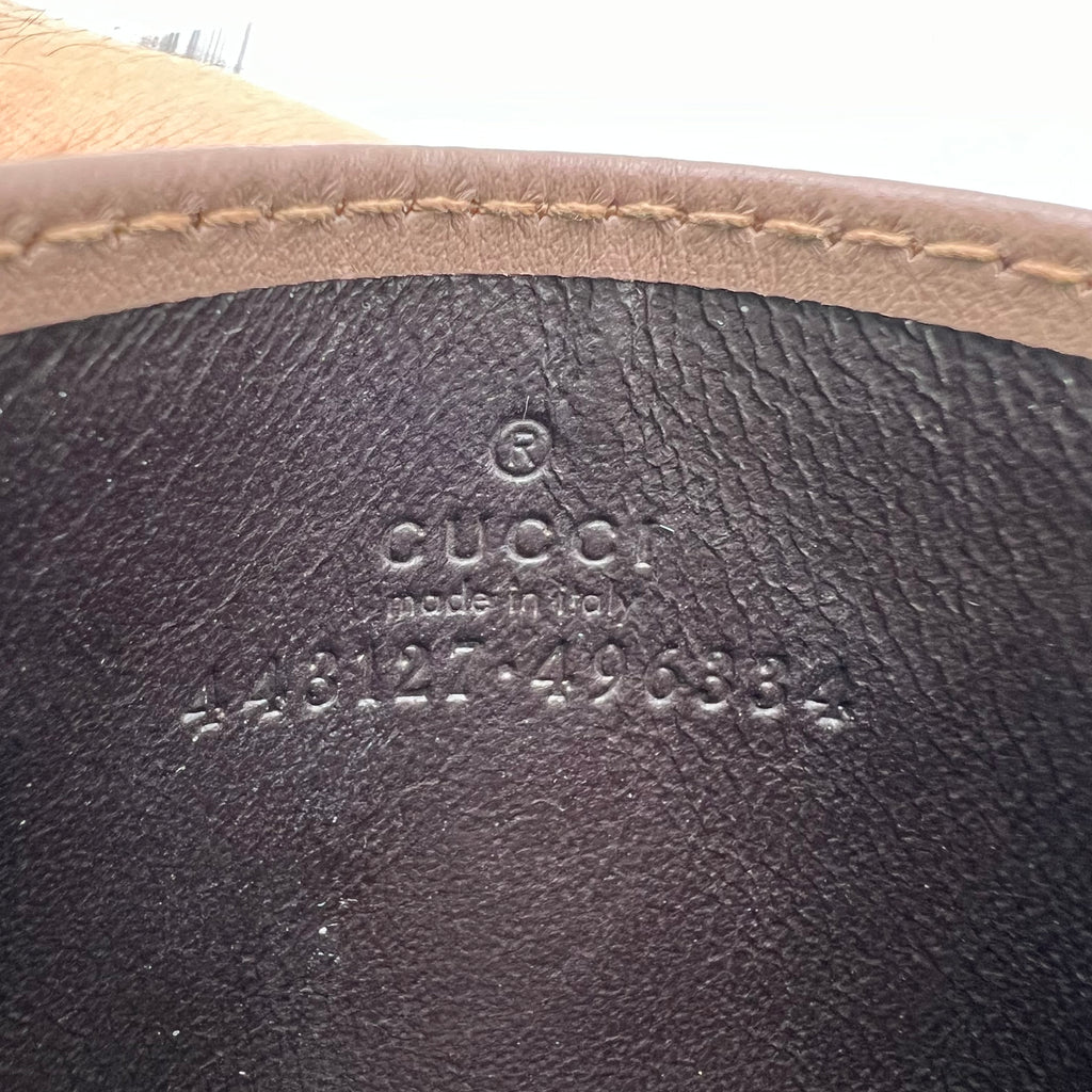 Gucci GG Marmont Matelassé Chevron Card Case W23200