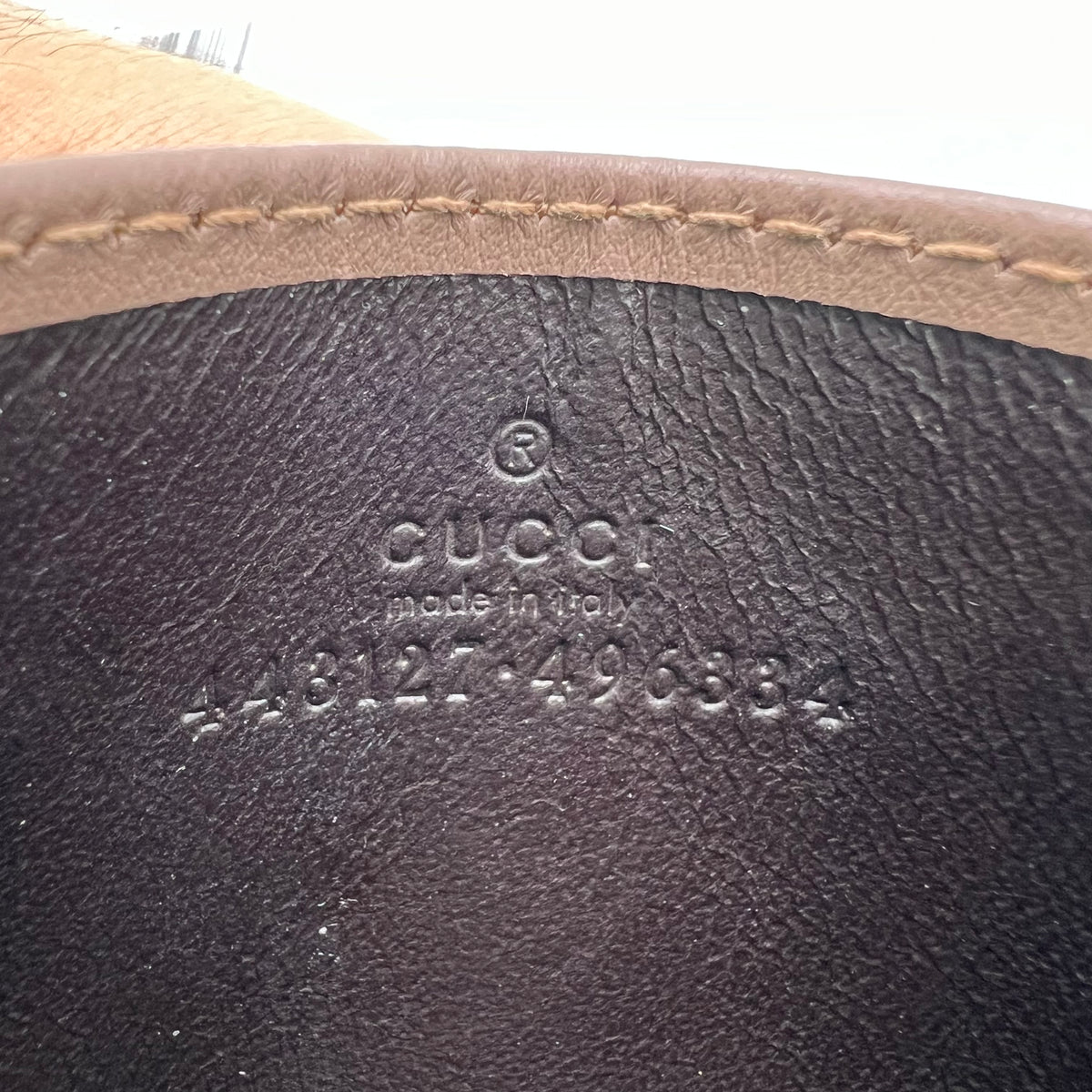 Gucci GG Marmont Matelassé Chevron Card Case W23200
