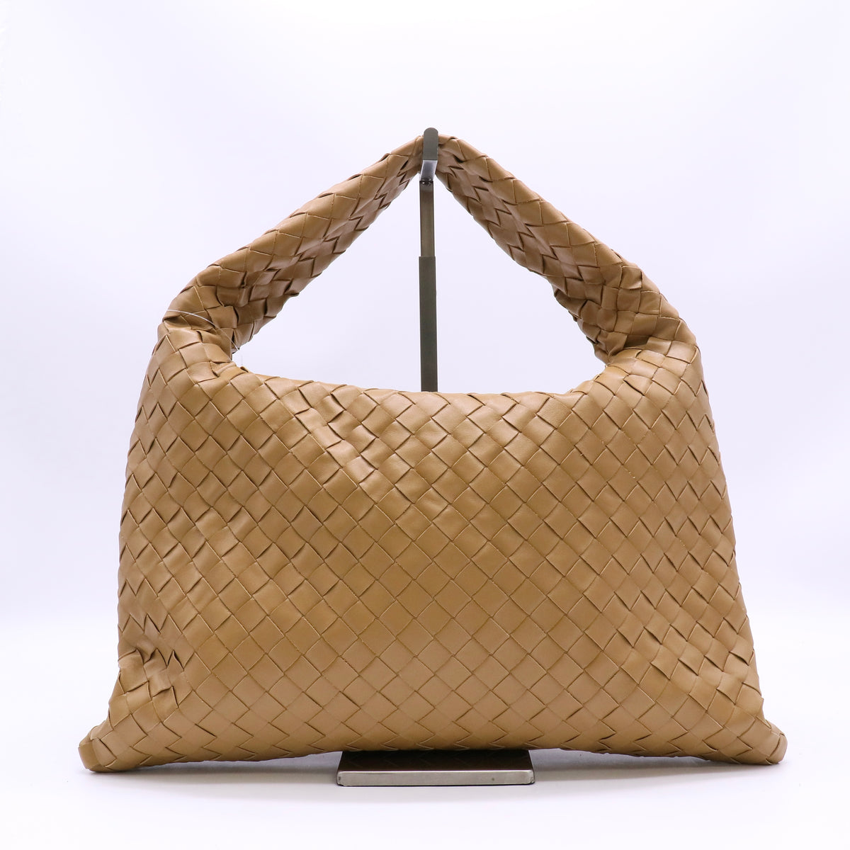 Bottega Veneta Hop Bag in Intrecciato Leather Twins LDJ6189