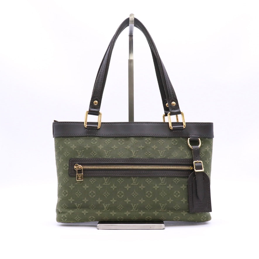Louis Vuitton Khaki Monogram Mini Lin Lucille PM Bag LDZ1271
