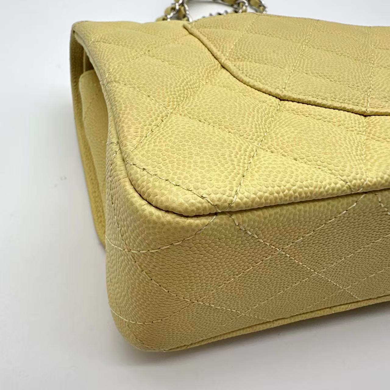 Classic Double Flap Bag Quilted Caviar Medium