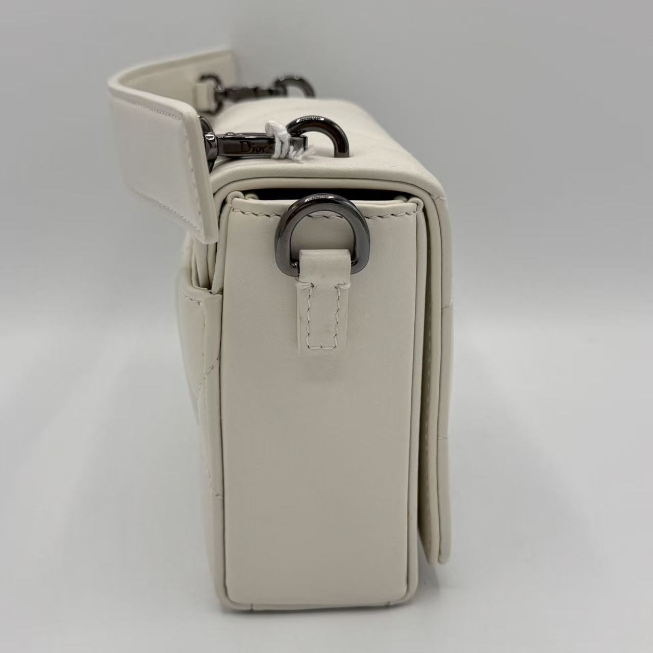 Caro Bag Padded Macrocannage Quilt Calfskin Small