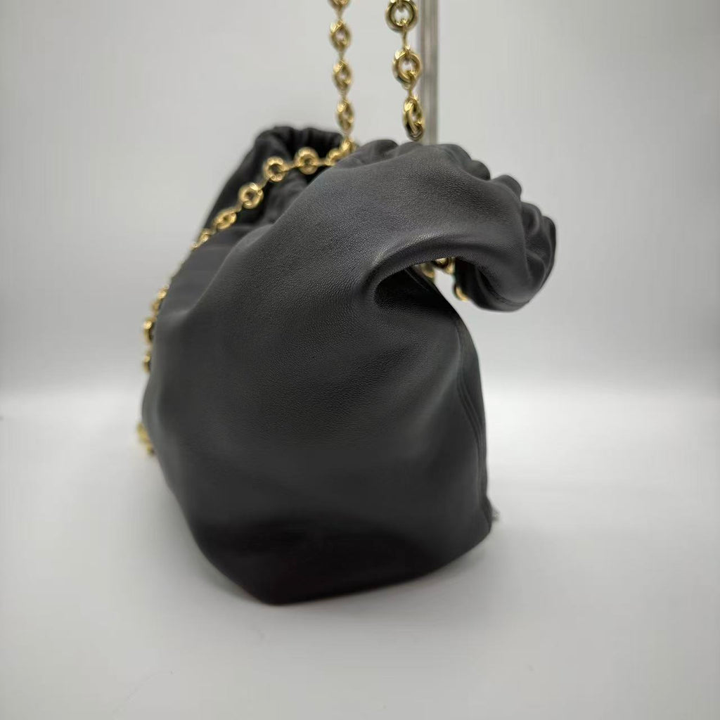 Squeeze Hobo Bag Leather Small