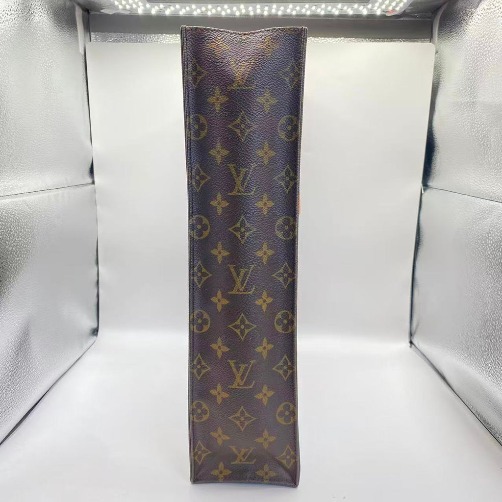 LV Sac Plat Bag Monogram Canvas