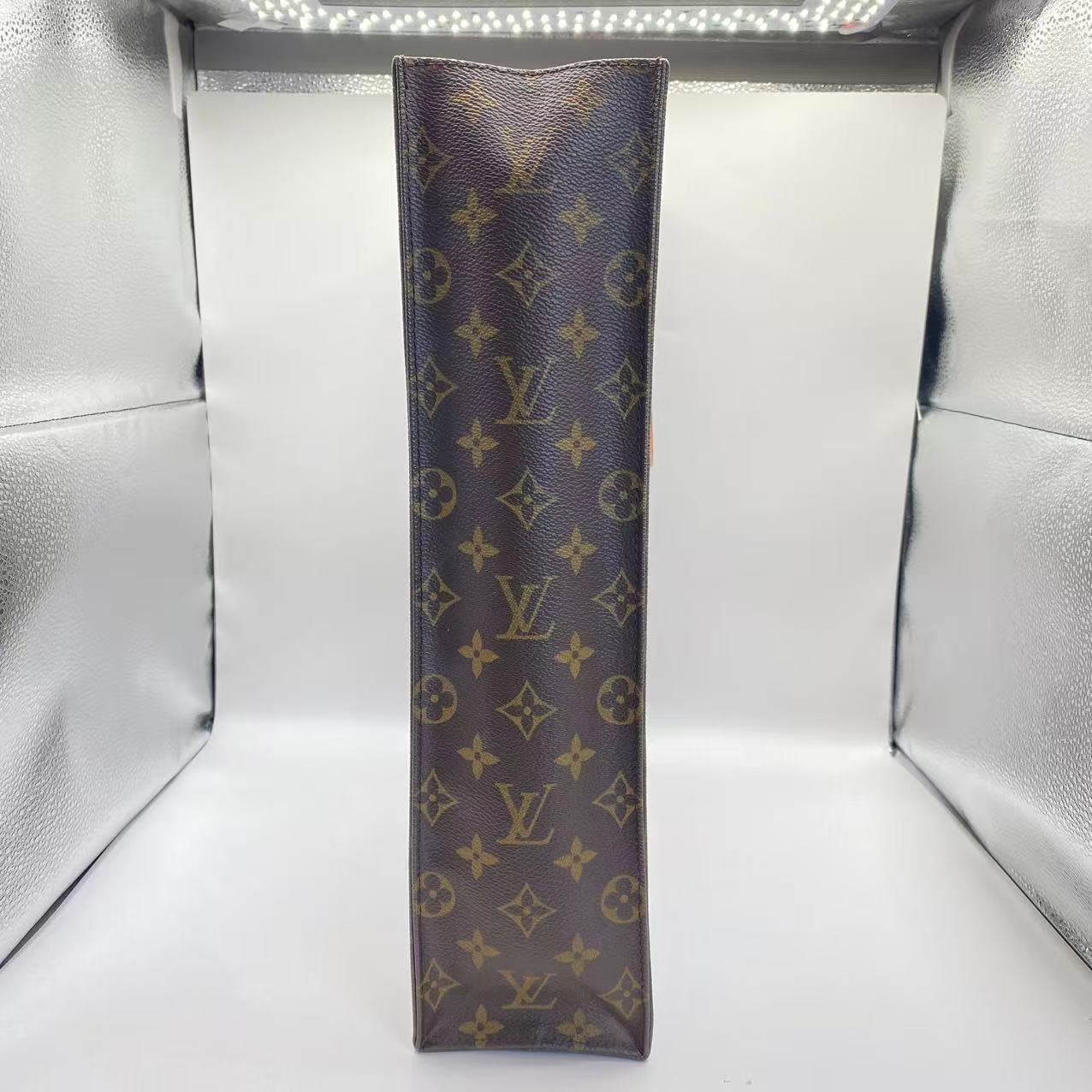 LV Sac Plat Bag Monogram Canvas