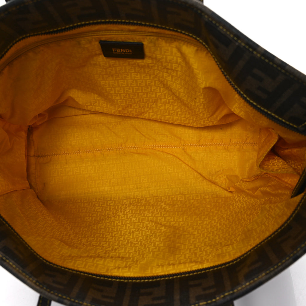 Roll Tote Zucca Coated Canvas Medium Twins