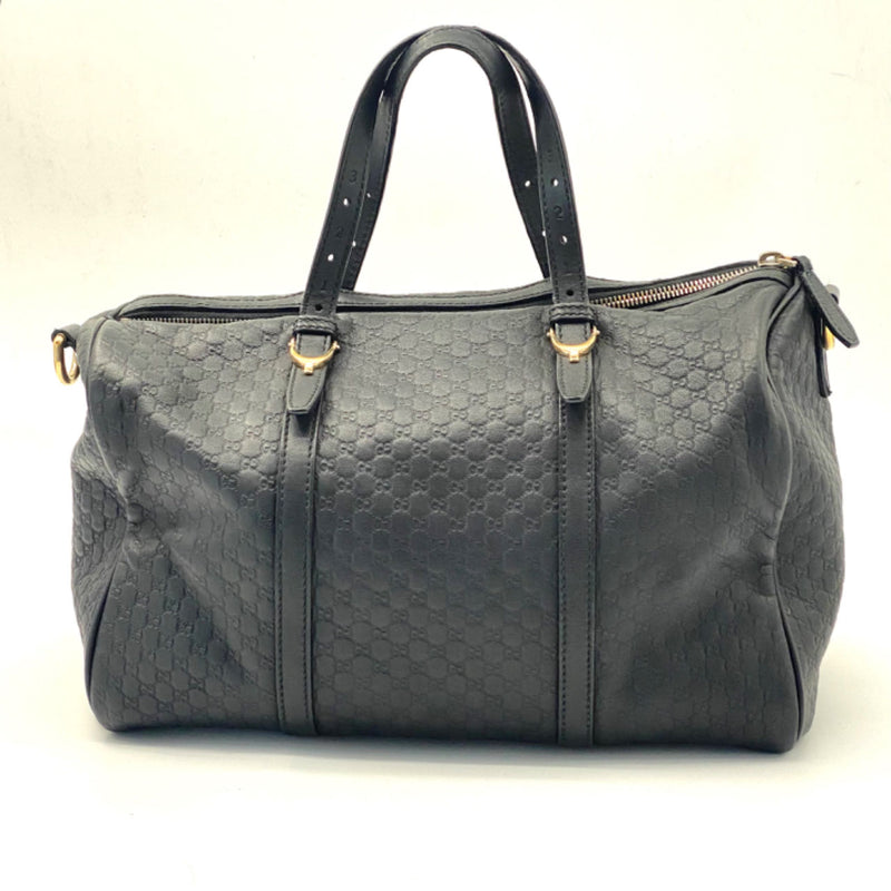 GUCCI  Soft Microguccissima Medium Nice Boston Black