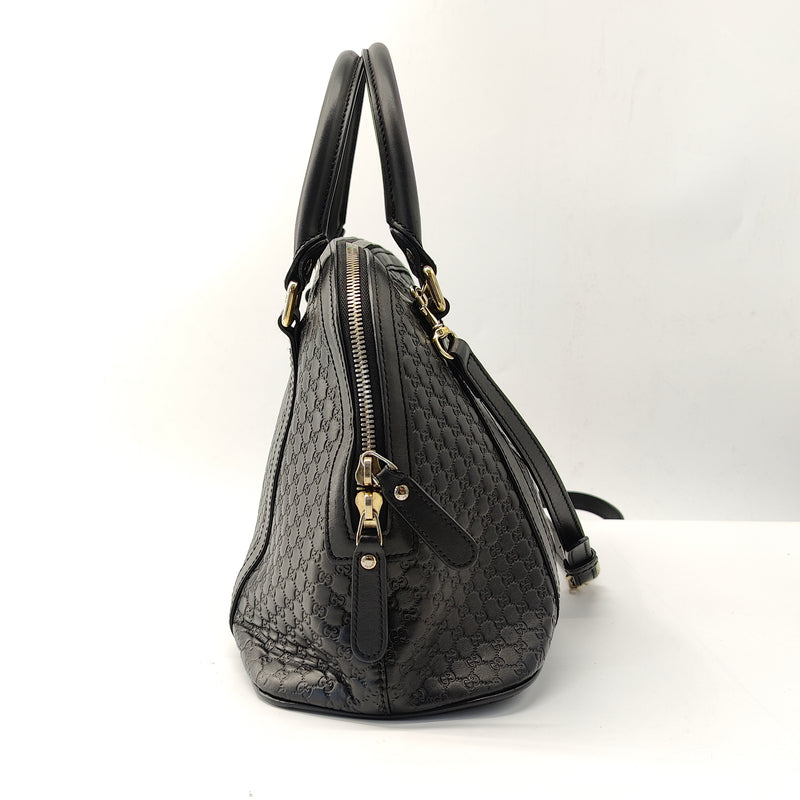 Gucci Microguccissima Medium Dome Bag Black