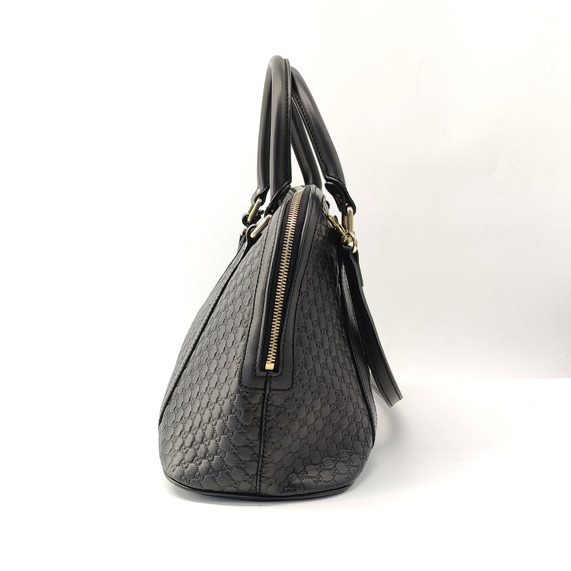 Gucci Microguccissima Medium Dome Bag Black