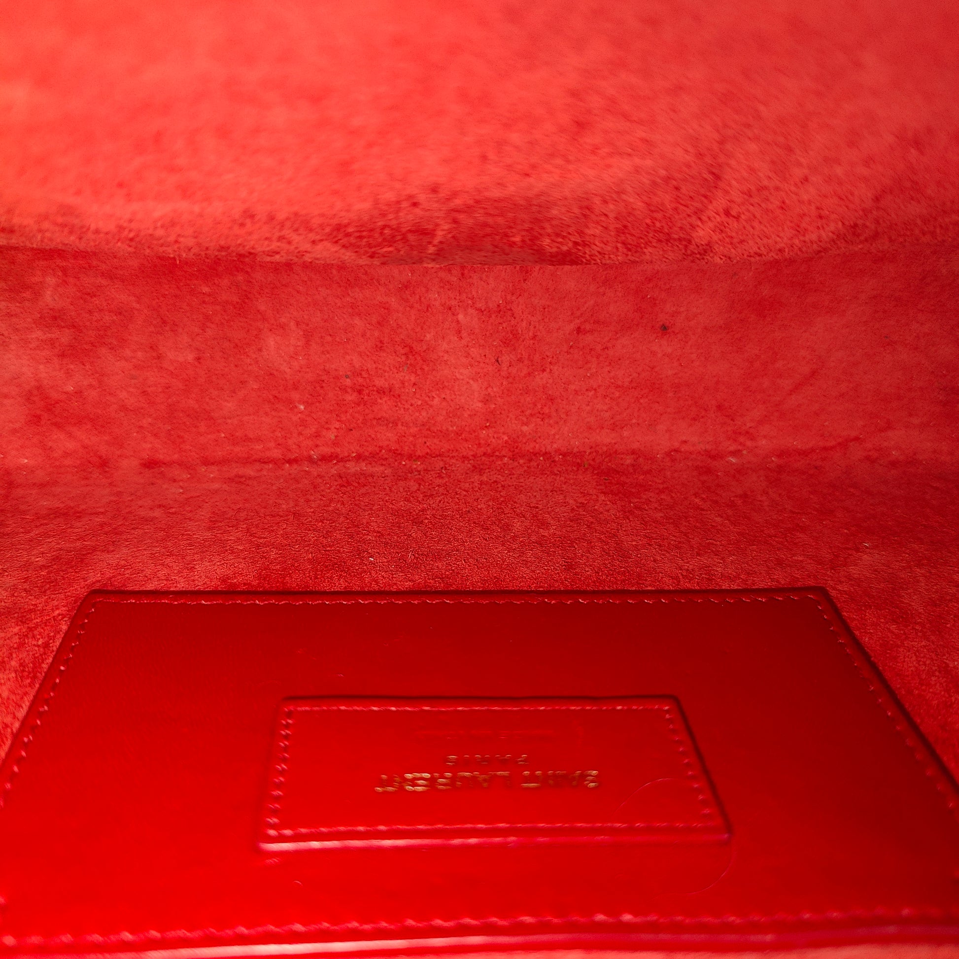 Classic Monogram Tassel Crossbody Bag Grainy Leather Medium