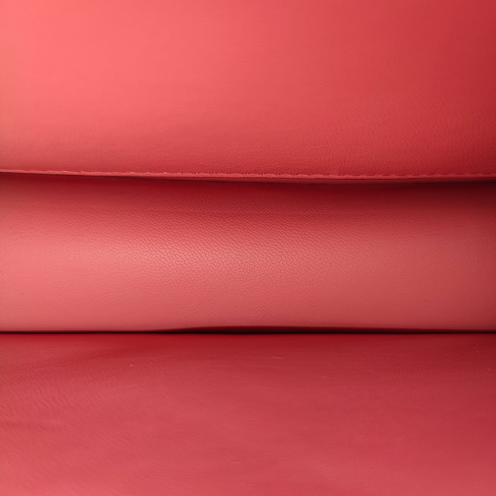 Calfskin Medallion Tribute Crossbody Pink