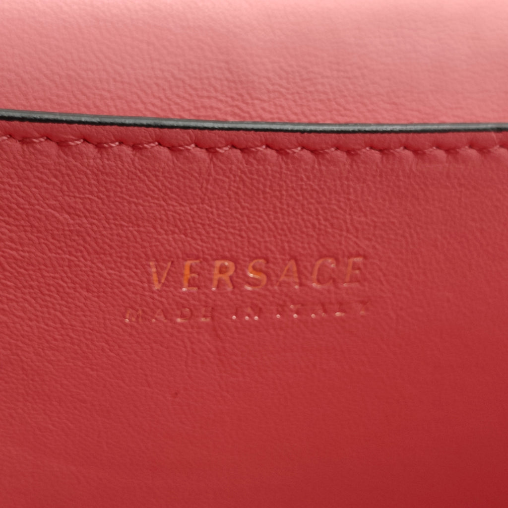 Calfskin Medallion Tribute Crossbody Pink