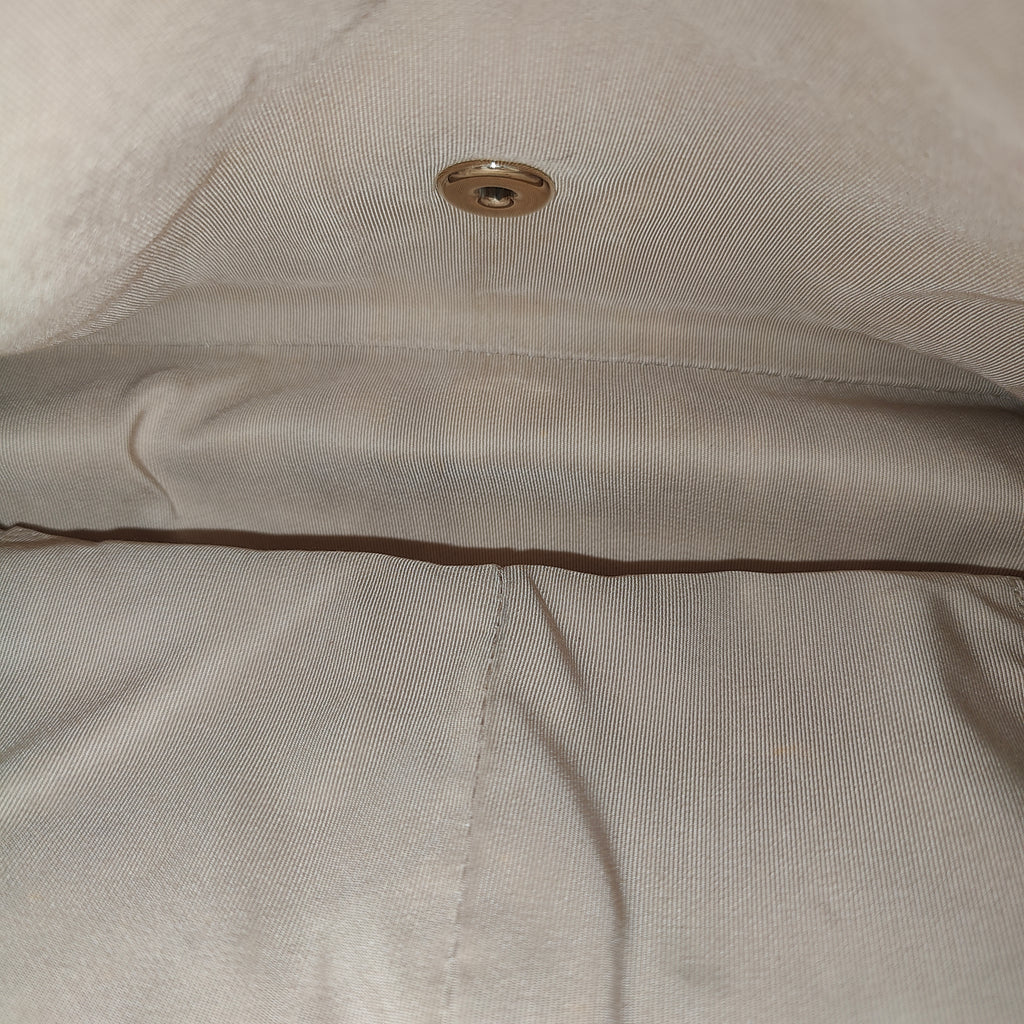 Chevron Chic Top Handle Bag Chevron Calfskin with Elaphe Medium