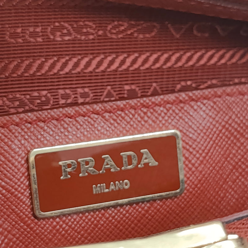 Prada Open Promenade Bag Saffiano Leather Medium