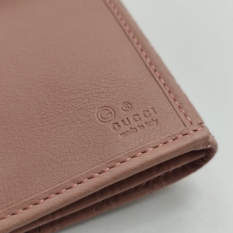 Continental Flap Wallet Microguccissima Leather Long