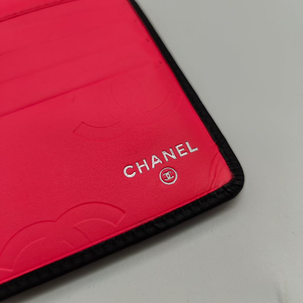 Cambon Bifold Wallet Quilted Lambskin Long