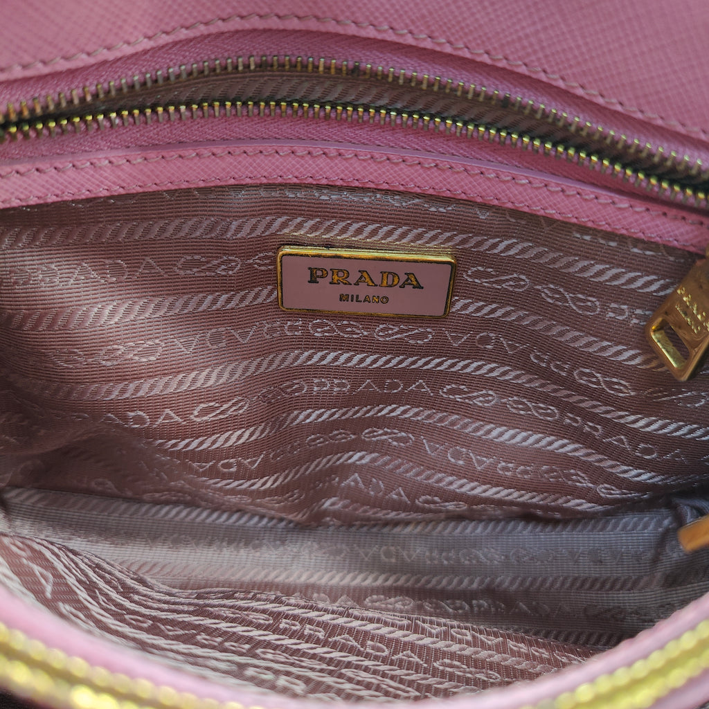 Promenade Bag Saffiano Leather Small