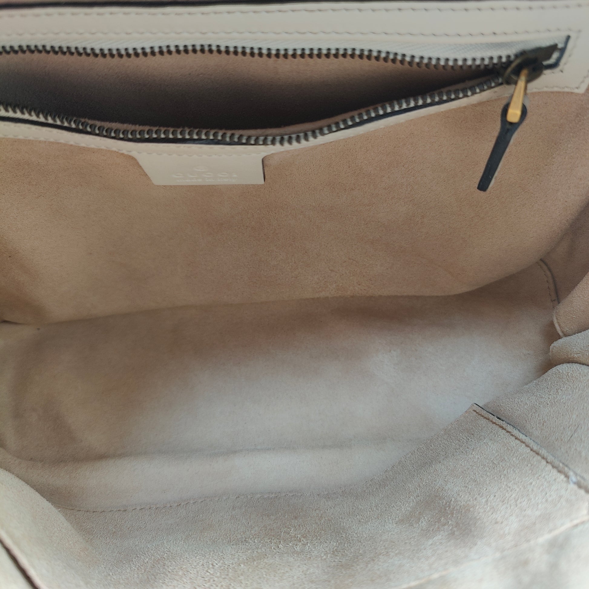GG Marmont Top Handle Flap Bag Matelasse Leather Mini