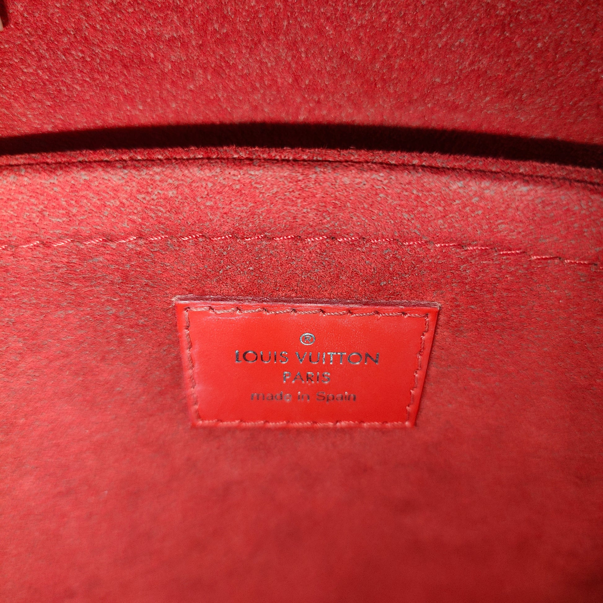 Saint Michel Handbag Monogram Canvas and Epi Leathe