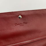 Lady Dior Chain Wallet Patent Leather Wallet