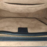 Padlock Top Handle Bag GG Coated Canvas and Leather Medium