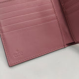 Microguccissima Pattern Leather Compact Wallet