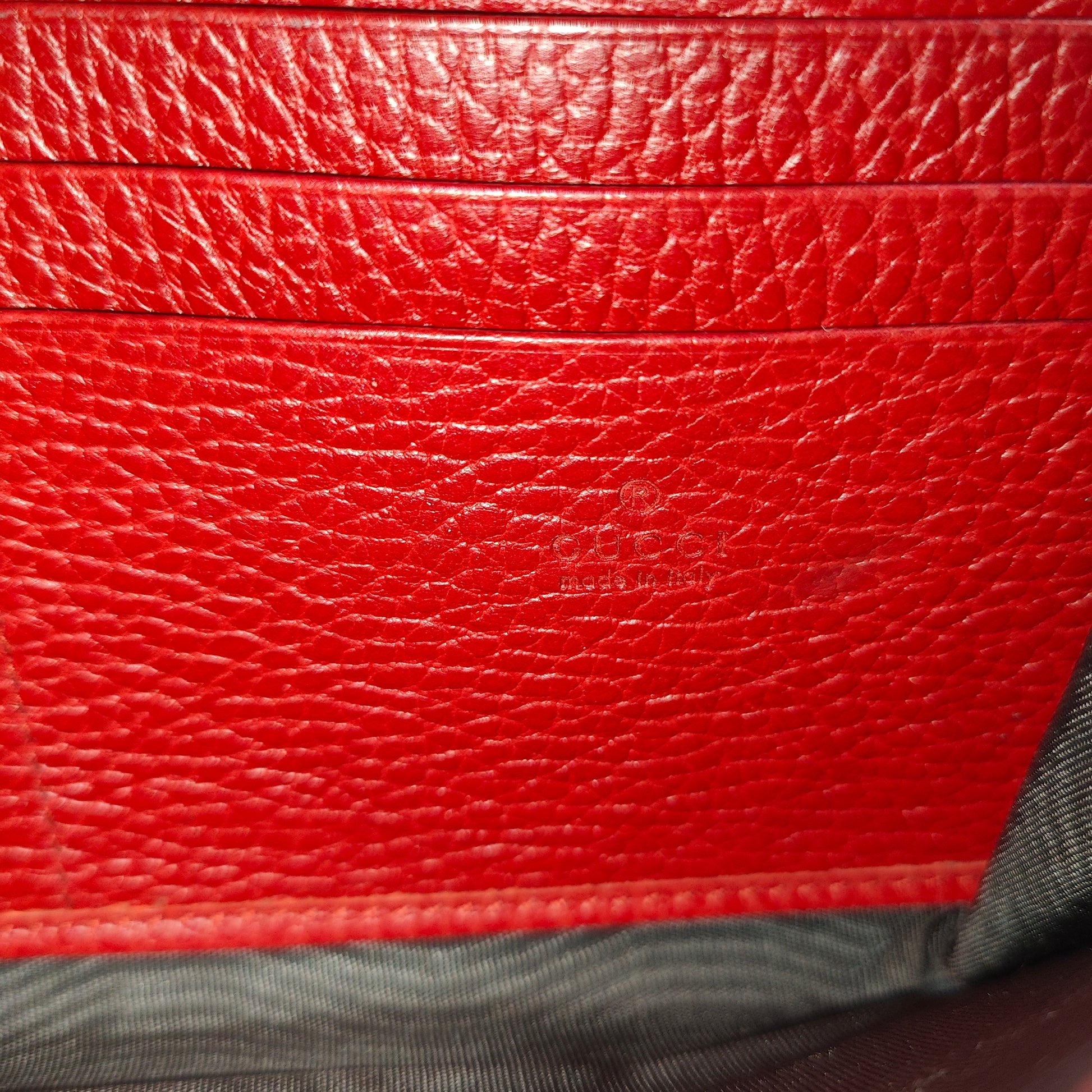 Dionysus Chain Wallet Leather with Embellished Detail