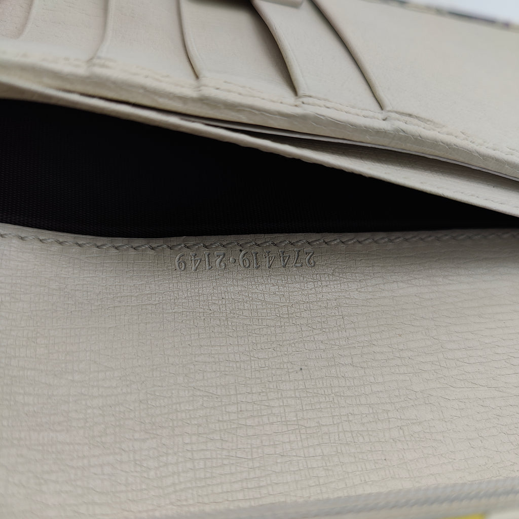 Continental Wallet Flora Print Wallet