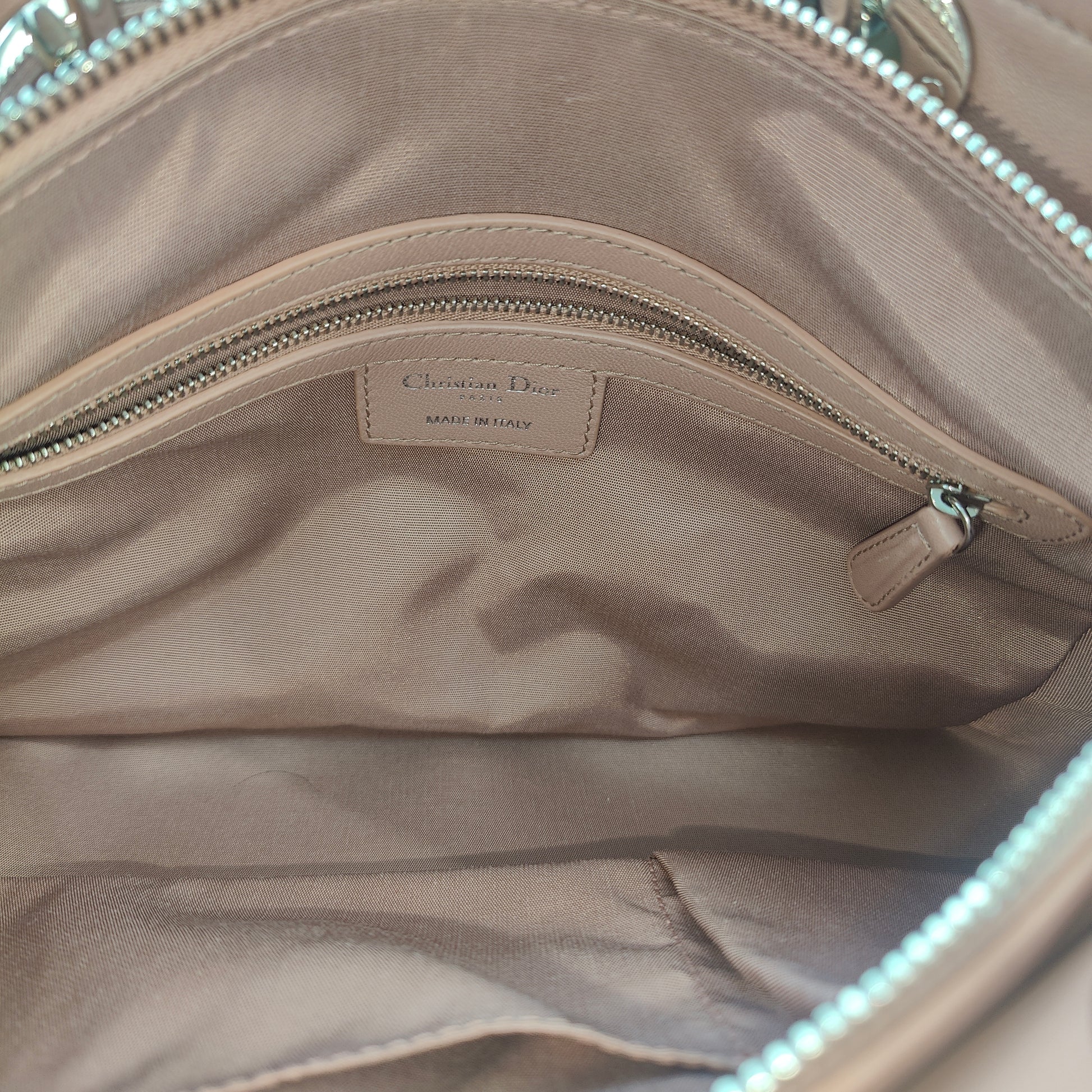 Granville Polochon Handbag Cannage Quilt Leather Medium