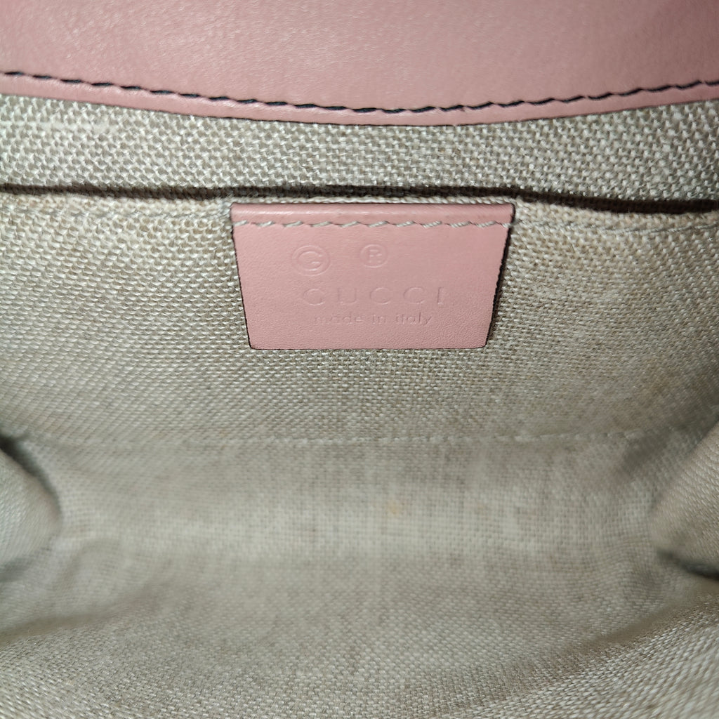 Emily Chain Flap Bag Microguccissima Leather Mini