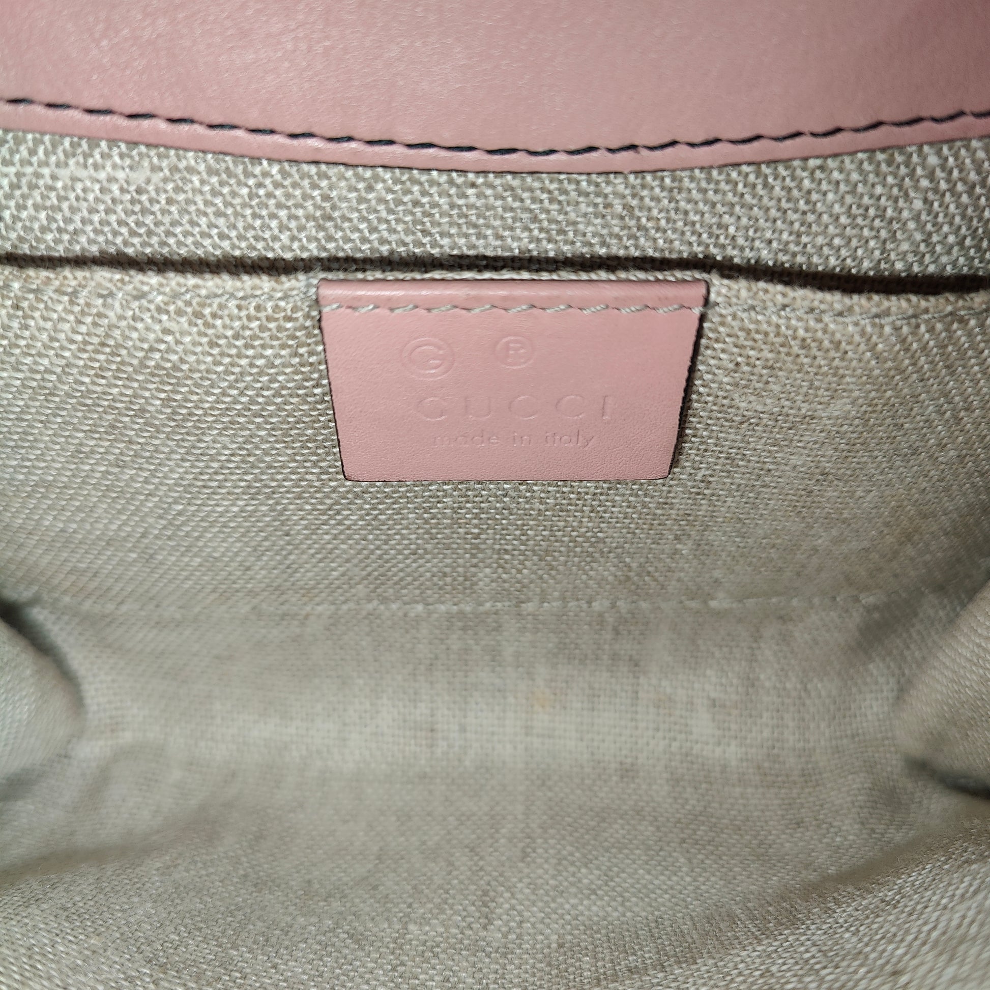 Emily Chain Flap Bag Microguccissima Leather Mini