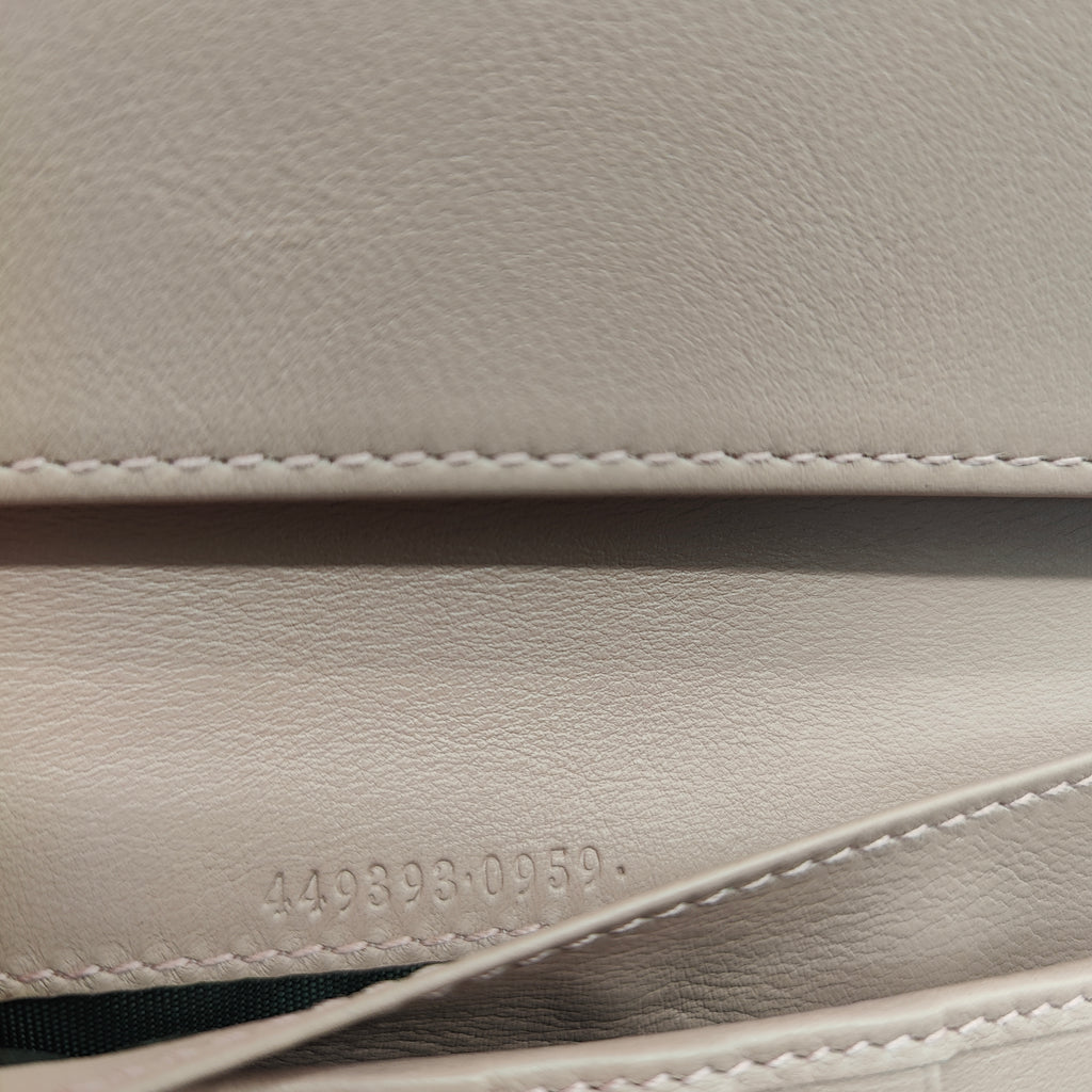 Continental Flap Wallet Microguccissima Leather Long
