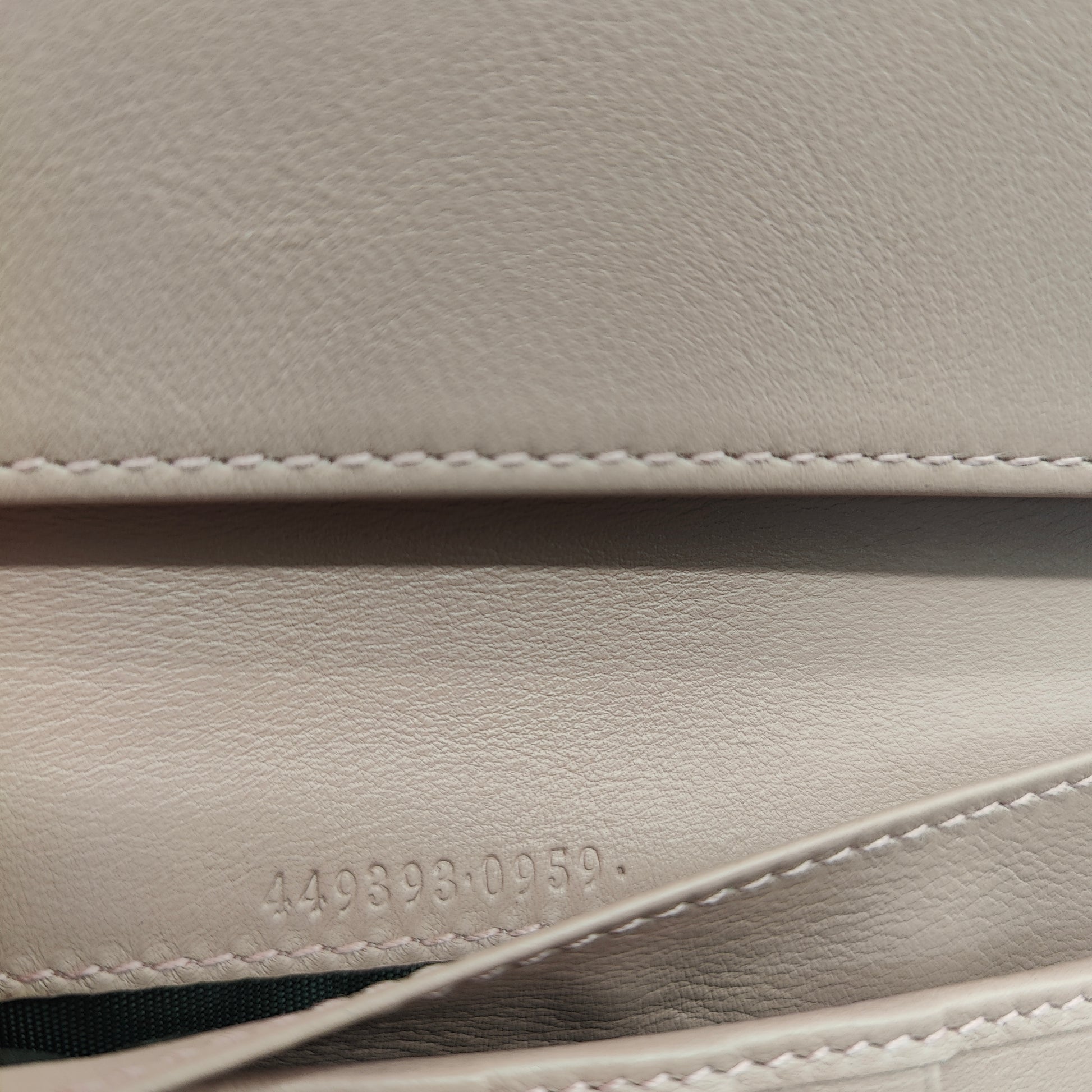 Continental Flap Wallet Microguccissima Leather Long