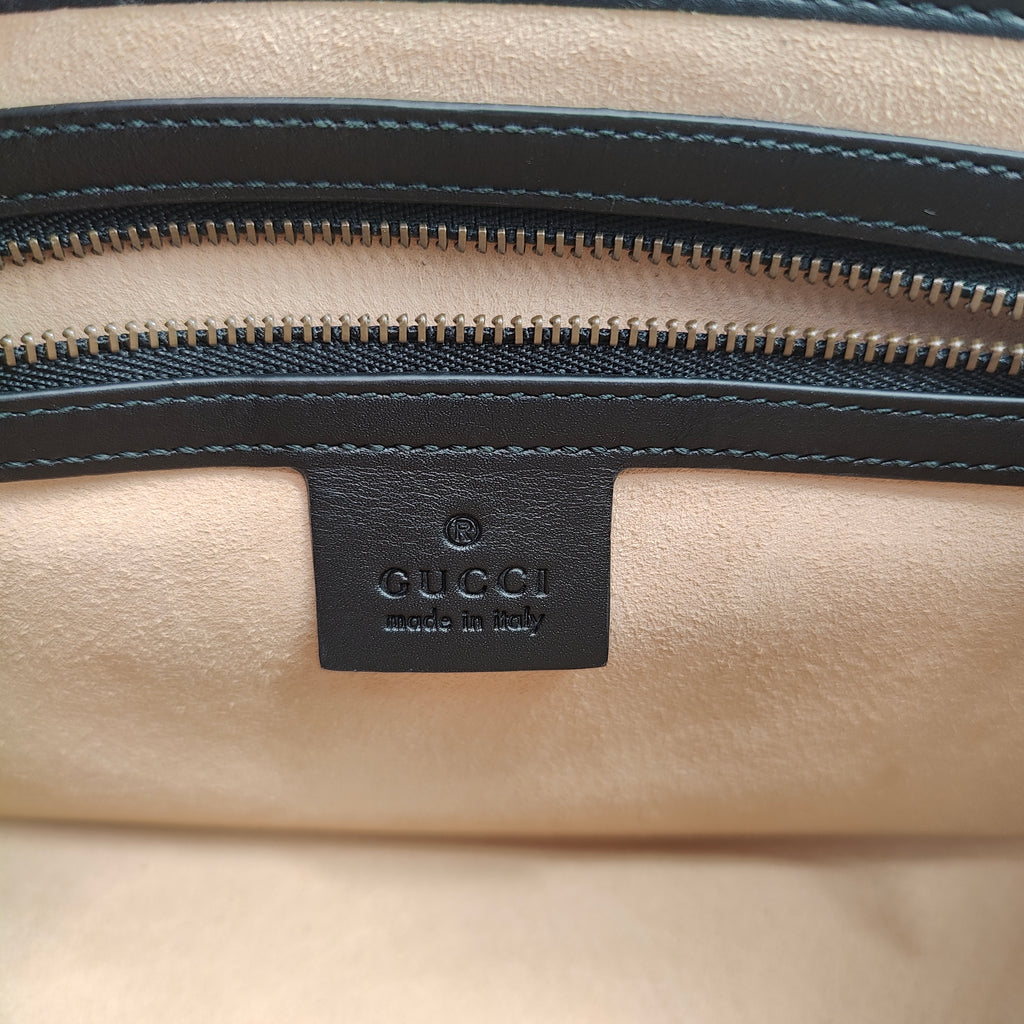 Queen Margaret Top Handle Bag GG Small