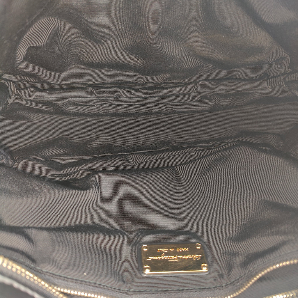 Ginette Chain Shoulder Bag Quilted Leather Medium