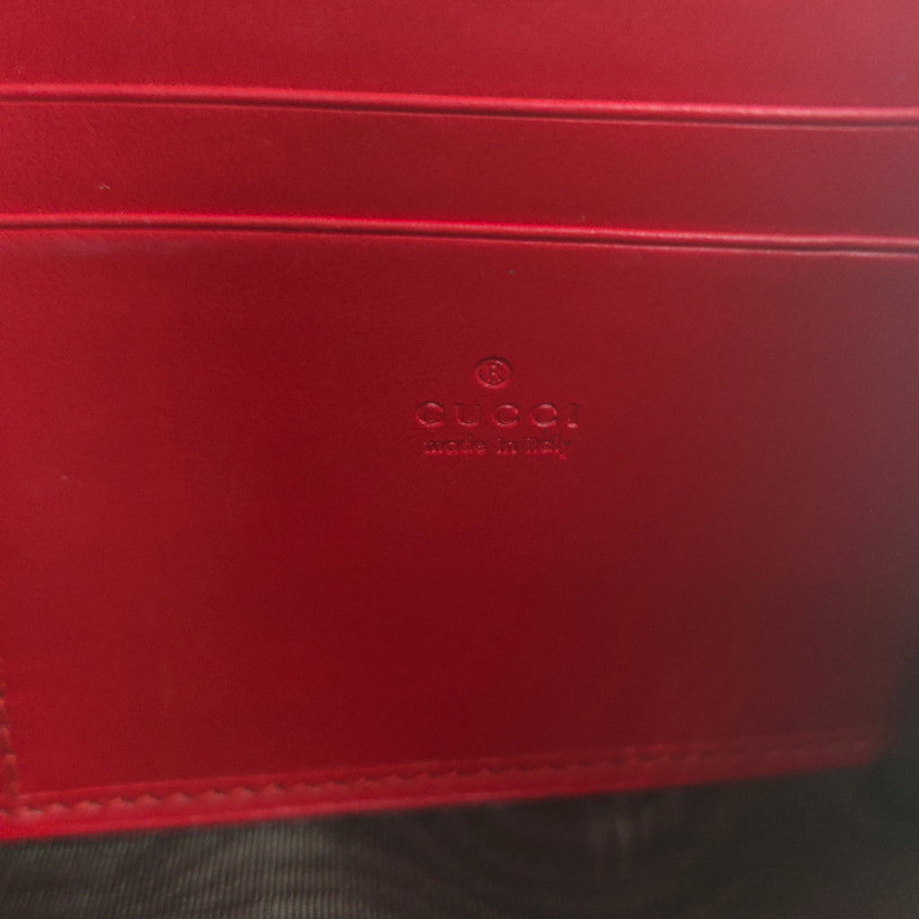 GG Marmont Chain Wallet Matelasse Leather Mini