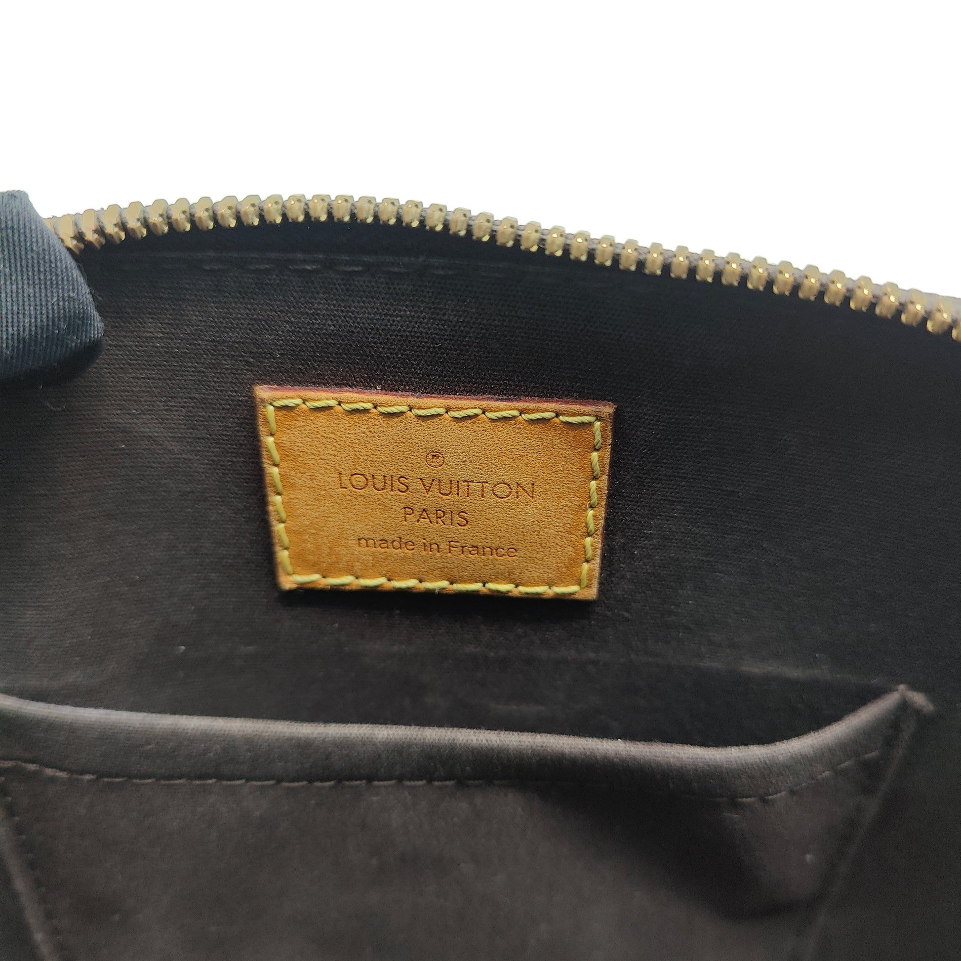 Alma Handbag Monogram Vernis BB