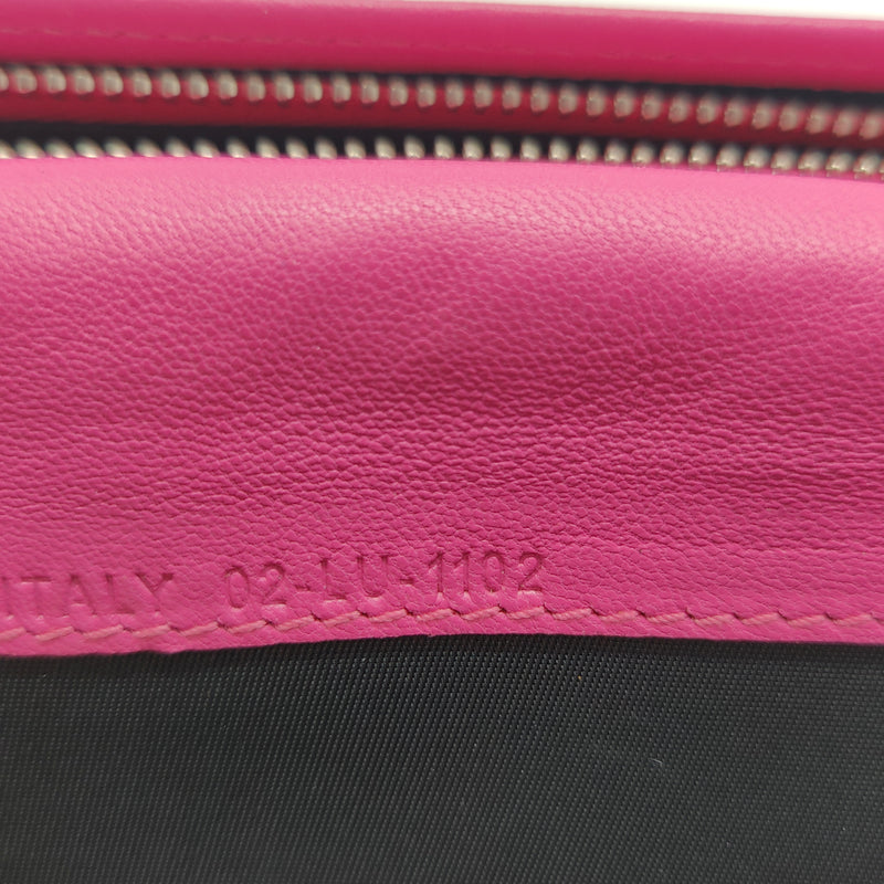 Pink Cannage Quilted Lambskin Leather Diorisssimo Wallet